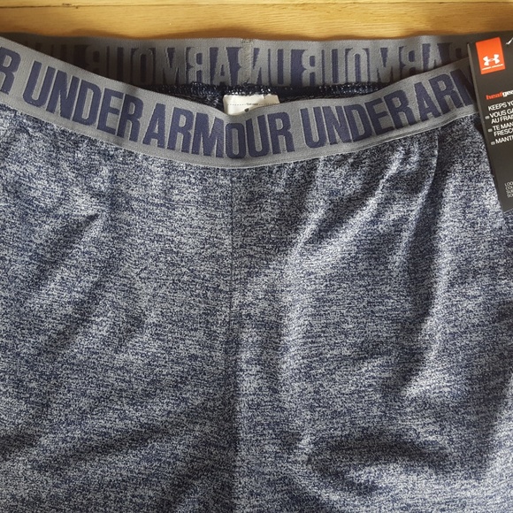Under Armour Loose capri Play Up UA pants -Navy-L - Picture 3 of 4